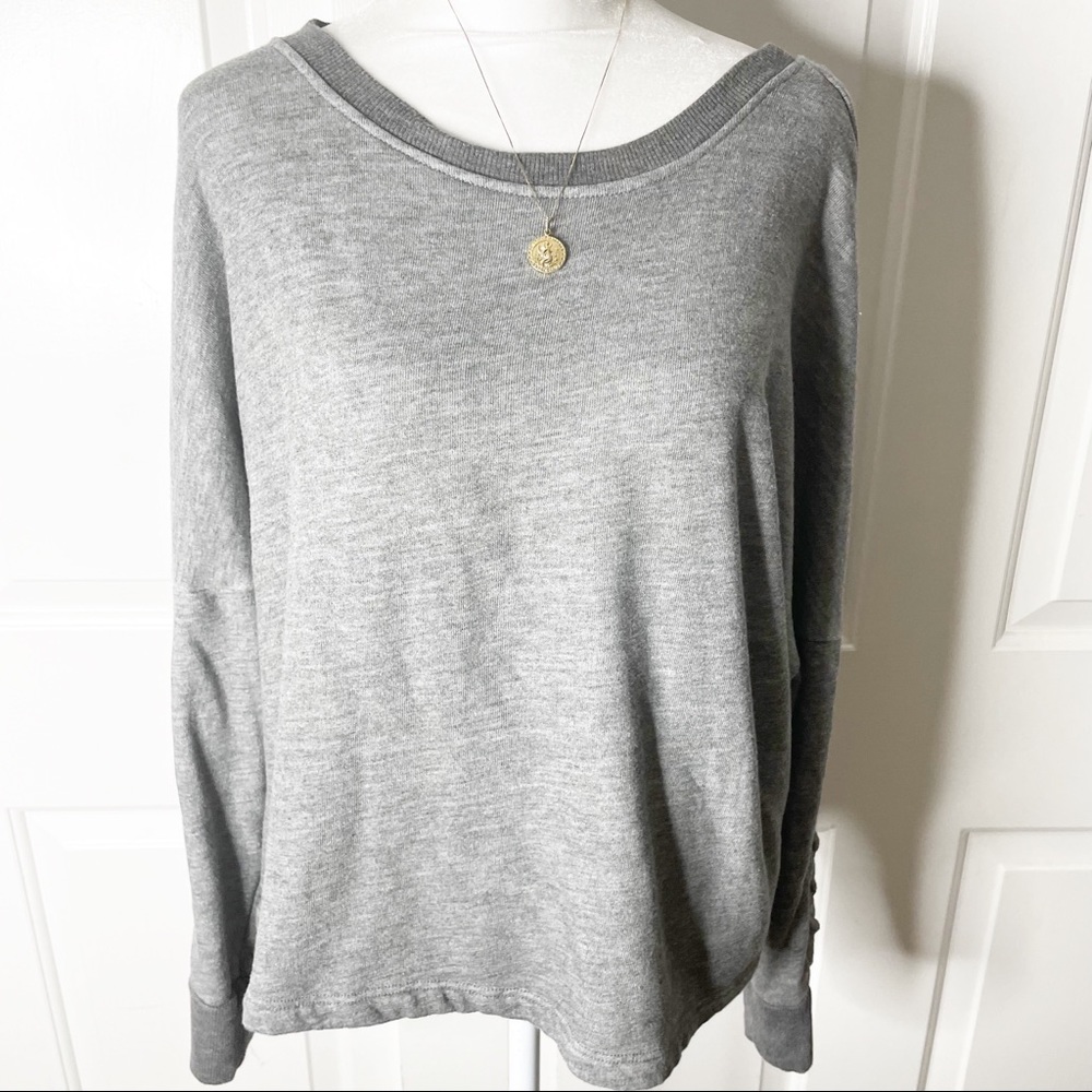 Beyond Yoga Lace Up Lasso Sleeve Sweatshirt (M) - Picture 5 of 10